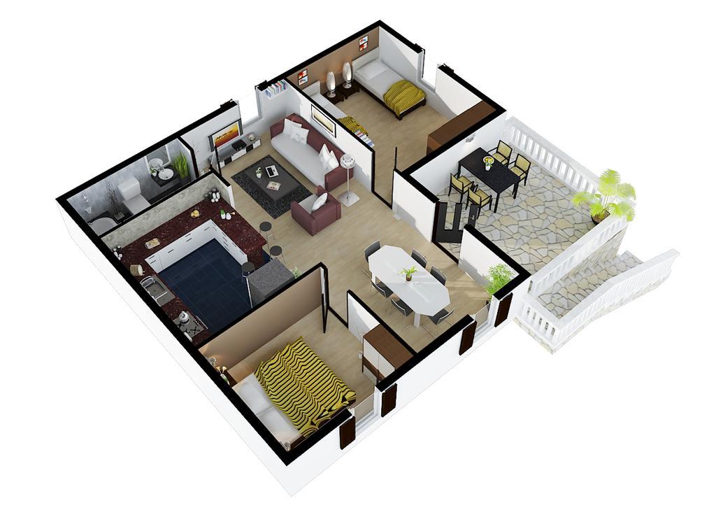 3 A-10, A-11 And A-12 , 4-4-6 Beds Appartement Bobovisca